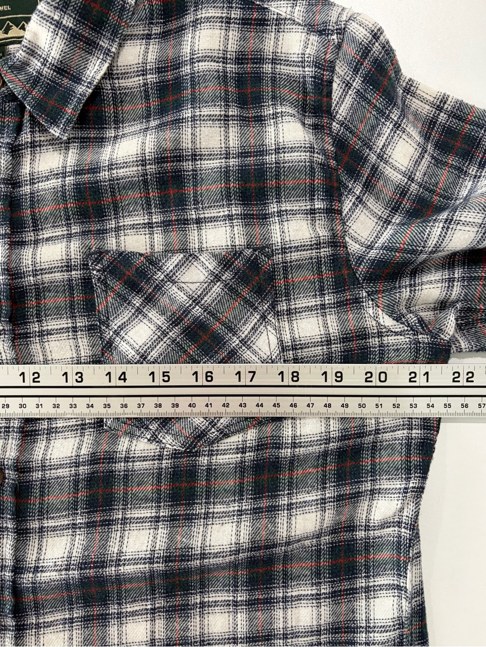 Jachs Classic Recycled Flannel Plaid Button-Down Shirt (M) - Picture 5 of 8